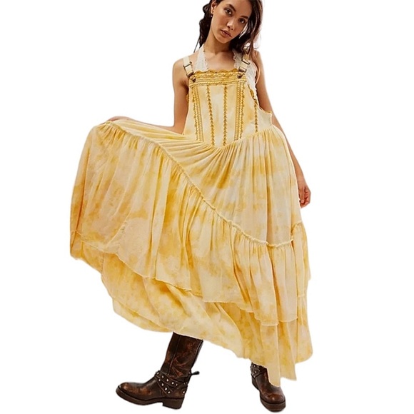 Free People Dresses & Skirts - Free People Bali Devon Skirtall Italian Straw Combo Size M